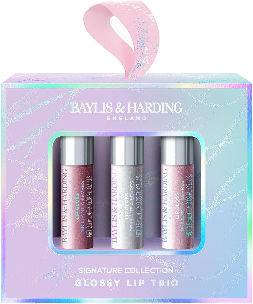 Beauty Goddess – wholesale Lip-gloss – Baylis & Harding Jojoba Glossy Lip Trio Gift Set1