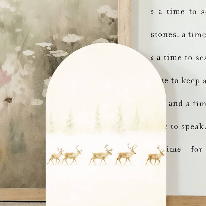 Lily and Sparrow - Wholesale Christmas Wall Art - Reindeer Lineup, Arch | Christmas 20251