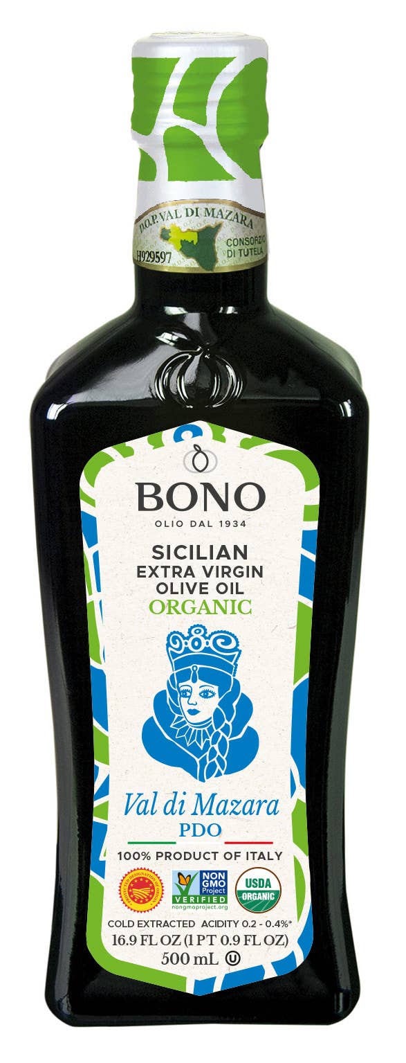 Bono USA Inc. - Wholesale Olive Oil - Bono PDO Cert. Val Di Mazara Organic Extra Virgin Olive Oil0