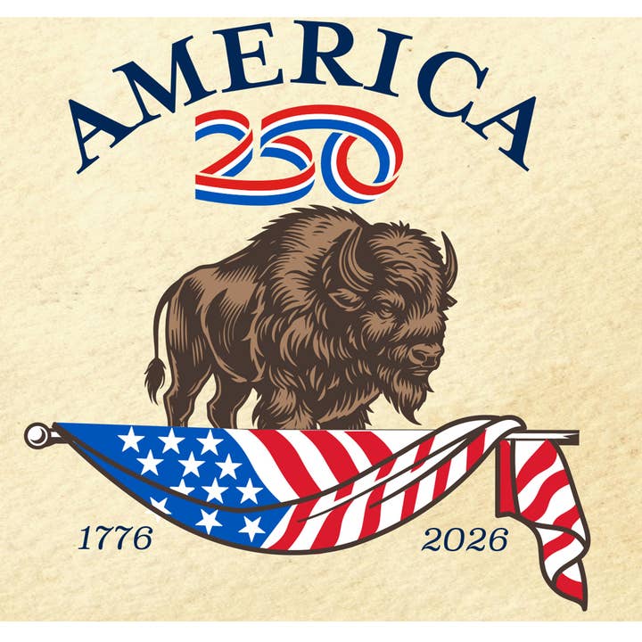 America250™ Buffalo-Notizkarten für den Großhandel von Nelson Gifts Wholesale