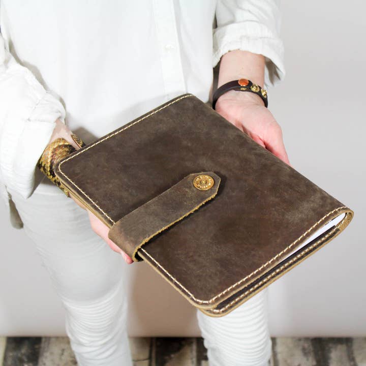 SouthLife Leather Goods - Wholesale Journal Cover - The Washington Portfolio, Small3