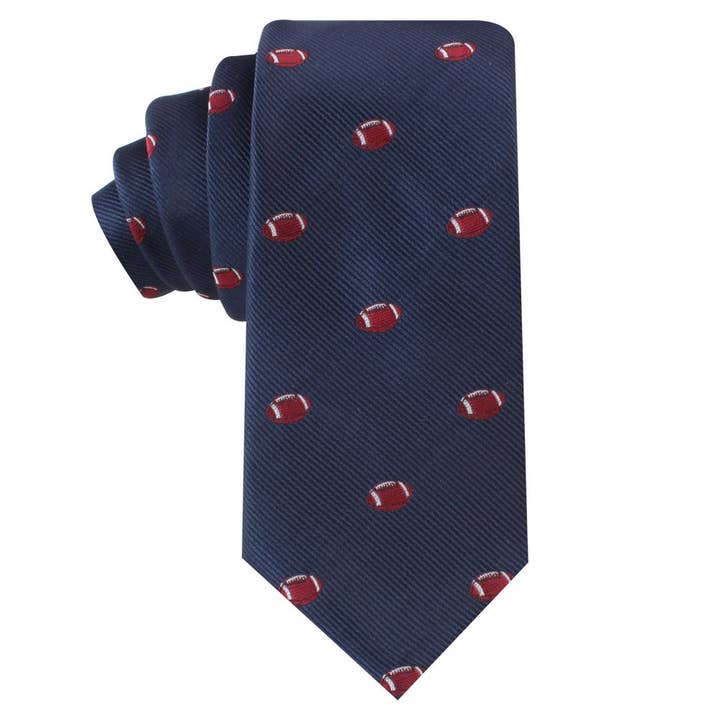 Gridiron Skinny Tie for wholesale by AusCufflinks