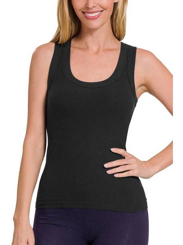 Vanilla Monkey - Wholesale Tank Top - Women's - Ribbed Scoop Neck Tank Top