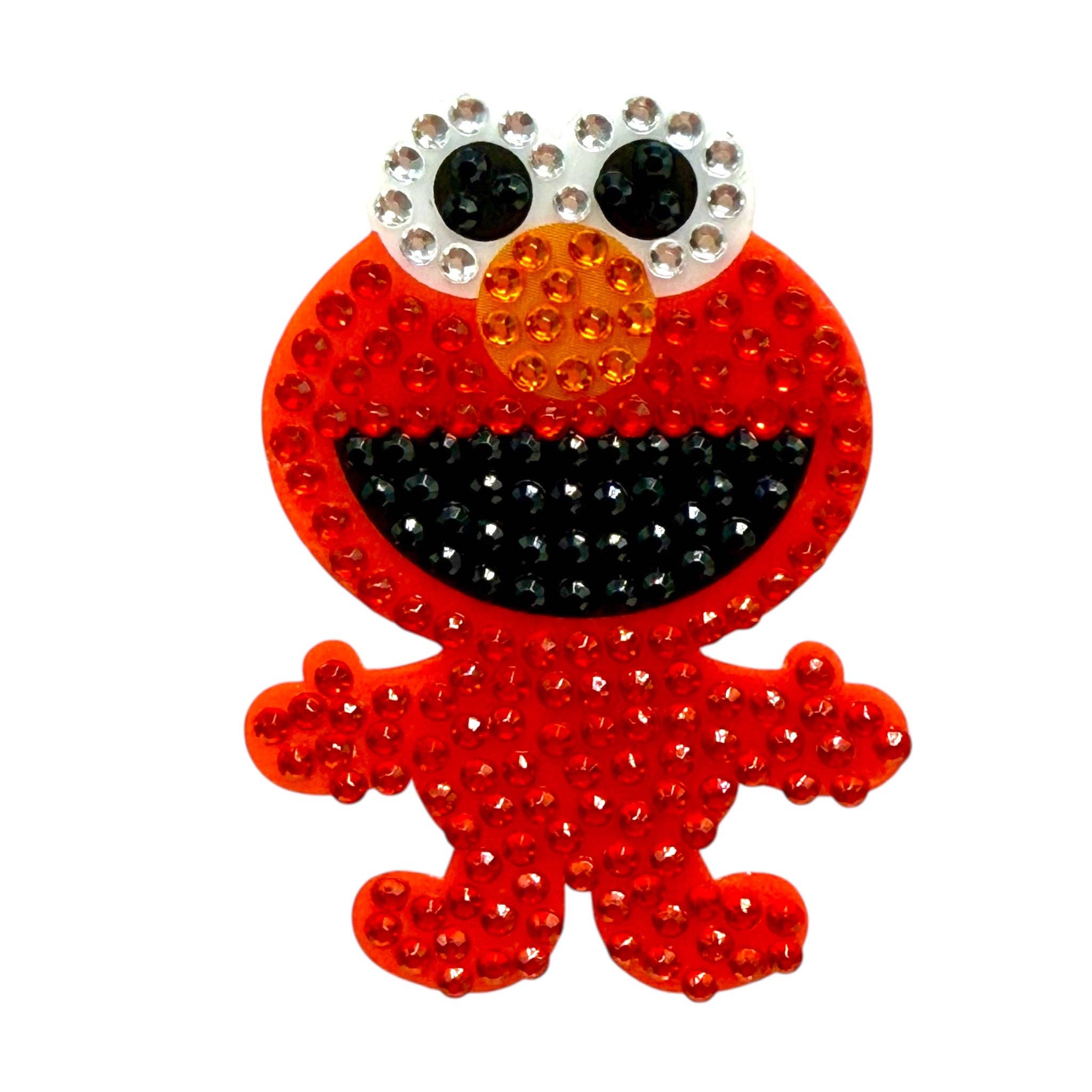 StickerBeans - Wholesale Sticker - Elmo 2" Rhinestone Sesame Street Sticker0