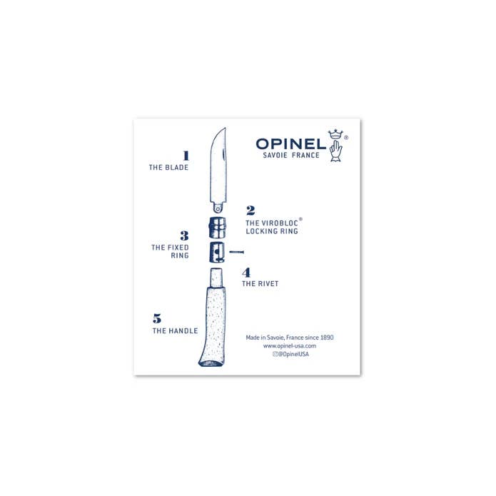 Opinel - Vente Aiguiseur de couteaux - Lot de 50 inserts d'entretien
