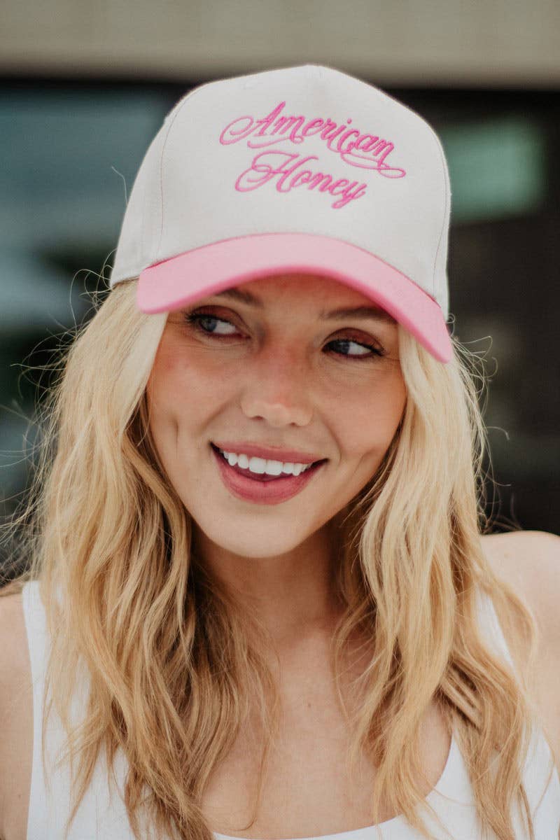 Katydid - Wholesale Baseball Cap - Women's - American Honey Wholesale Vintage Two-Toned Hat3