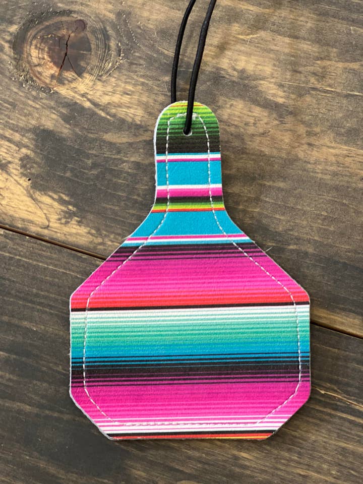 RAINBOW COW TAG FRESHIE for wholesale by Fantzee Pants Boutique LLC