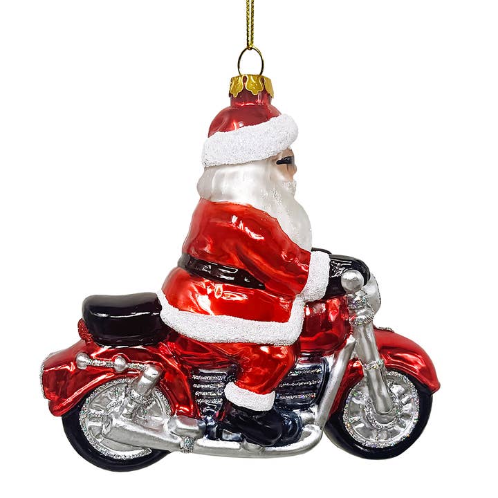 Motorcycle Santa Cruising Glass Christmas Ornament and other Purchase Wholesale round hat boxes. Free Returns & Net 60 Terms on Faire trending on Faire.