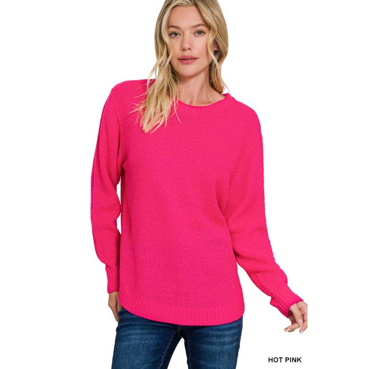 Round Neck Basic Sweater and other Purchase Wholesale elvie. Free Returns & Net 60 Terms on Faire trending on Faire.