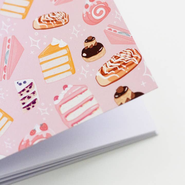 My Sweet Paper Card - Wholesale Notebook - Cakes and Pastries Notebook - Cute notebooks2