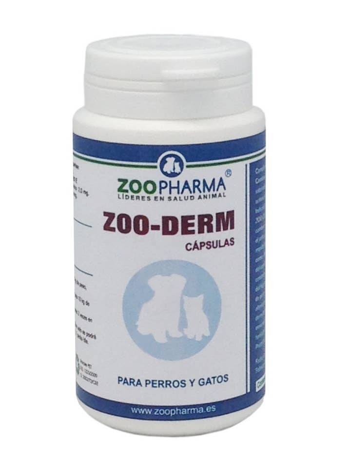 ZOO- DERM CÁPSULAS 100 PERLAS para venta al por mayor de Zoopharma Pets S.l.