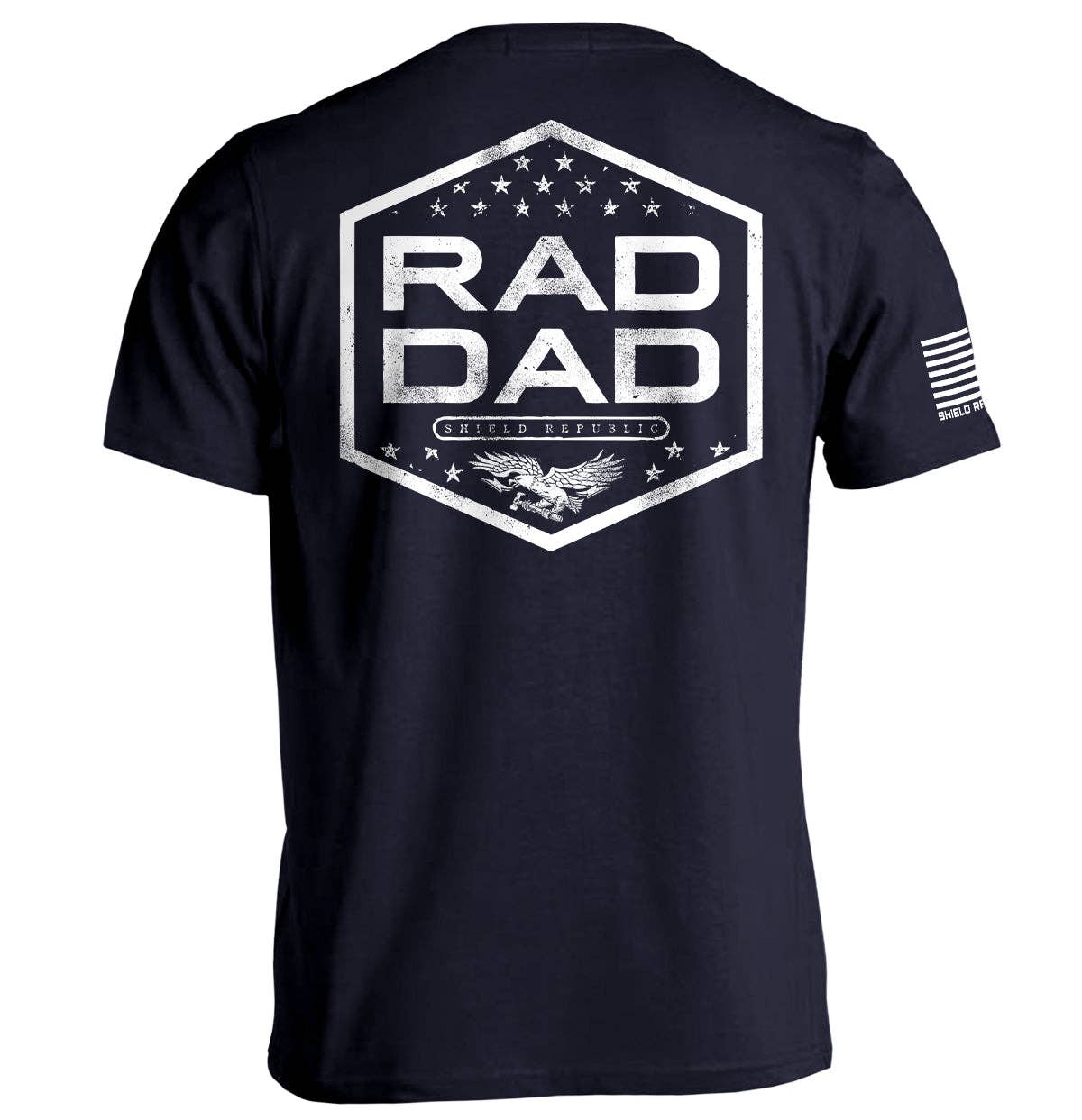 Shield Republic - Wholesale Hoodie - Men's - Rad Dad (Eagle and Stars)4