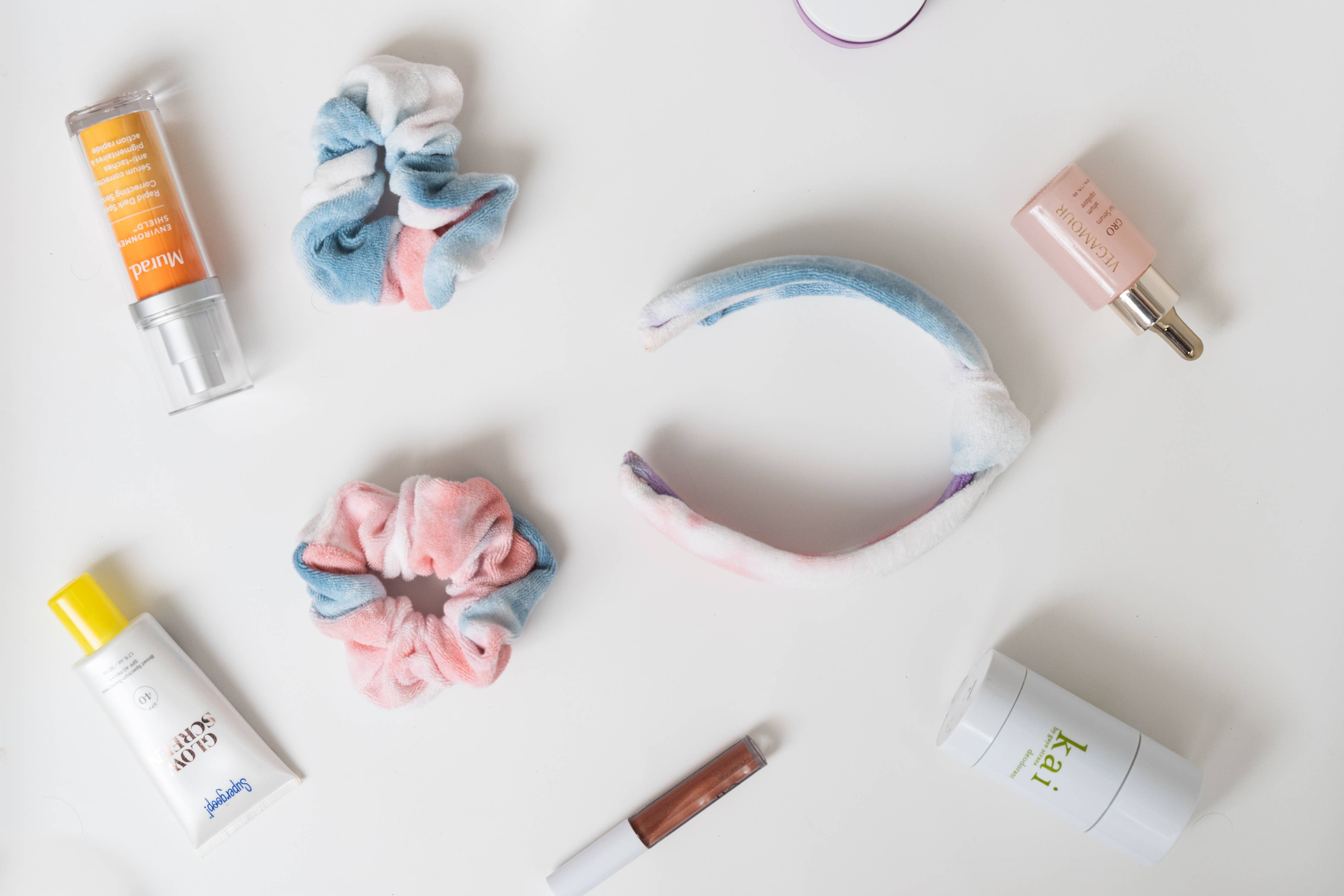 Frog Sac - Wholesale Spa Headband - Spa Headband - Skincare Headband & Scrunchie Wristbands Set15