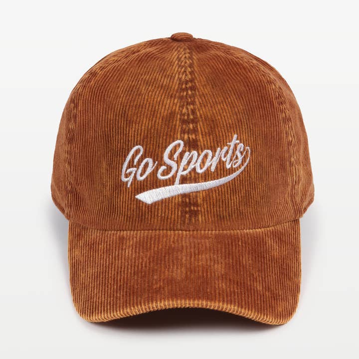 David And Young - Wholesale Baseball Cap - Unisex - Gameday GO SPORTS embroidery Corduroy Baseball Cap2