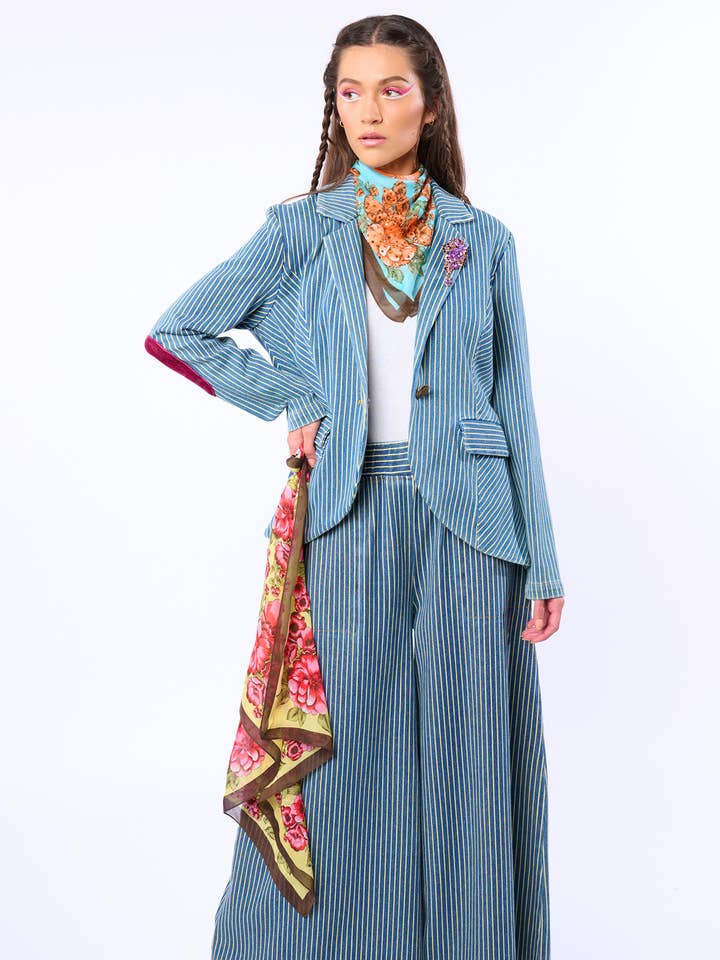 Alaia Stripe Jeansbyxor för wholesale av Aratta | Women's Fashion