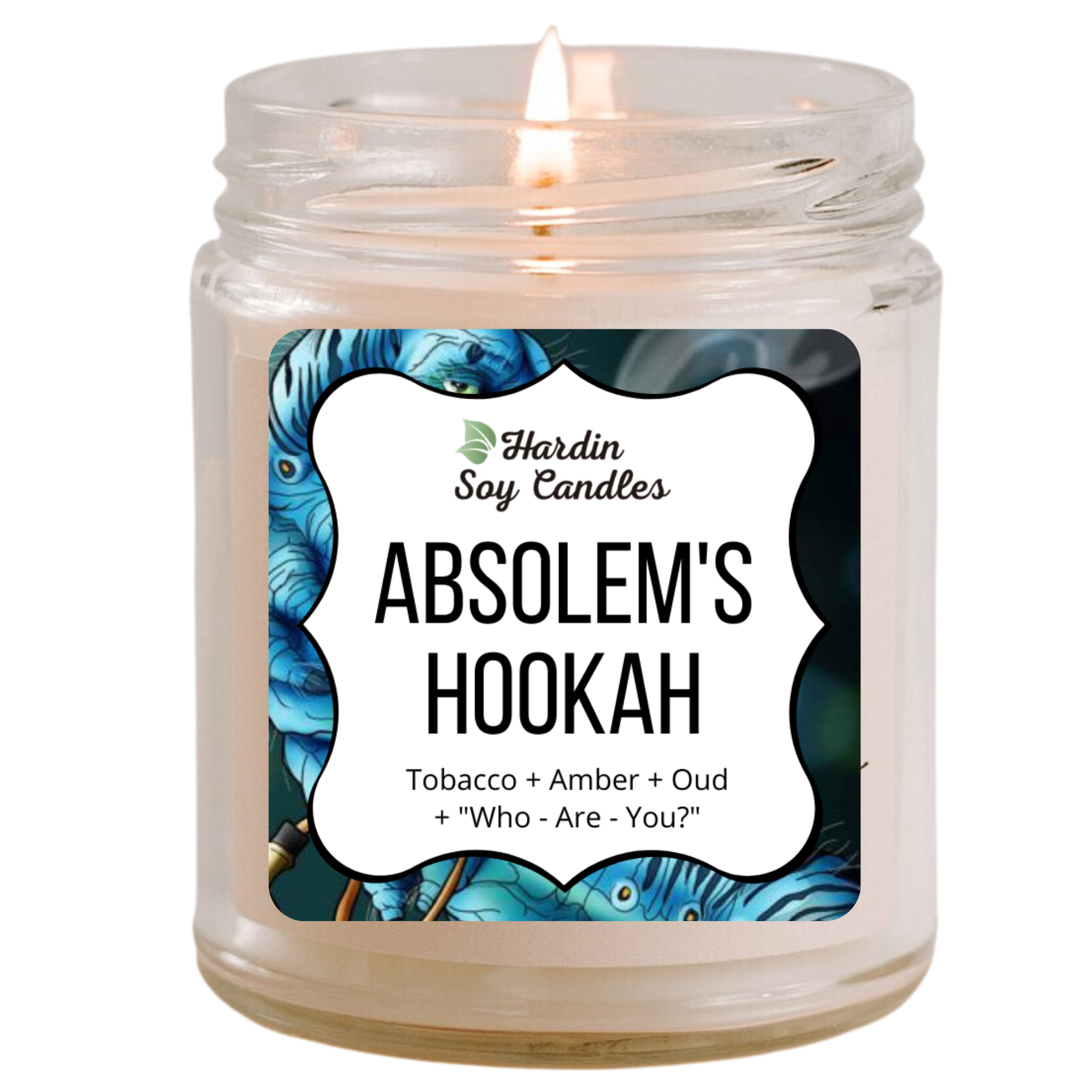Hardin Soy Candles/Peoria Book Rack - Wholesale Jar/Filled Candle - Absolem's Hookah Soy Candle0