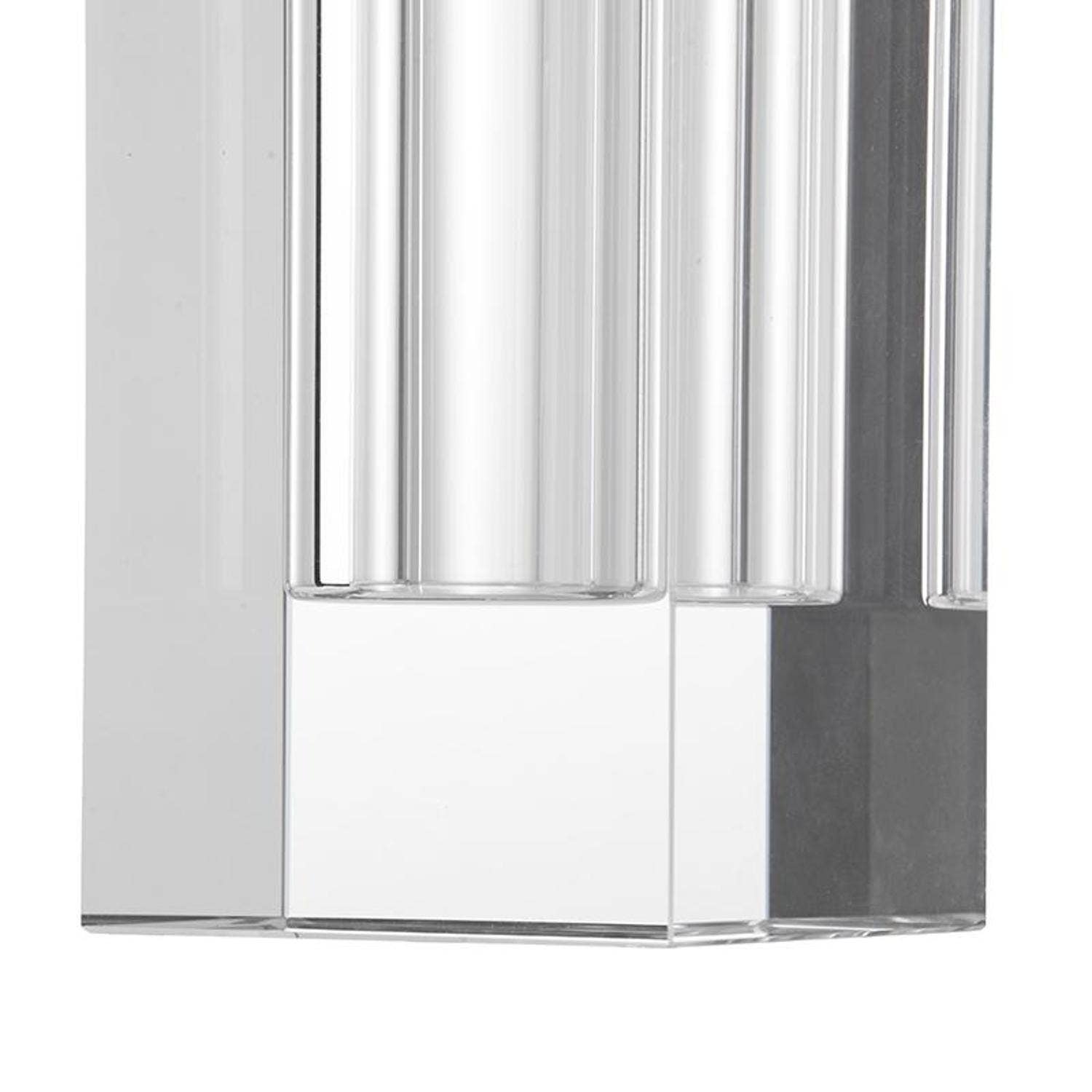 HomeRoots - Wholesale Vase - 8" Clear Square Glass Table Vase5