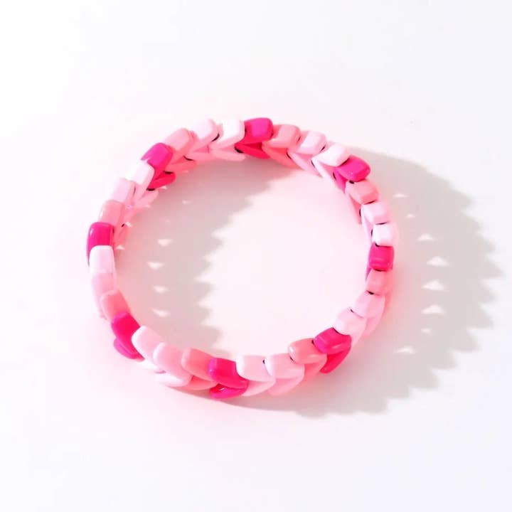 Greenwood Designs - Wholesale Beaded bracelet - Colourful Enamel Stacking Bracelet Collection in Gold & Silver7