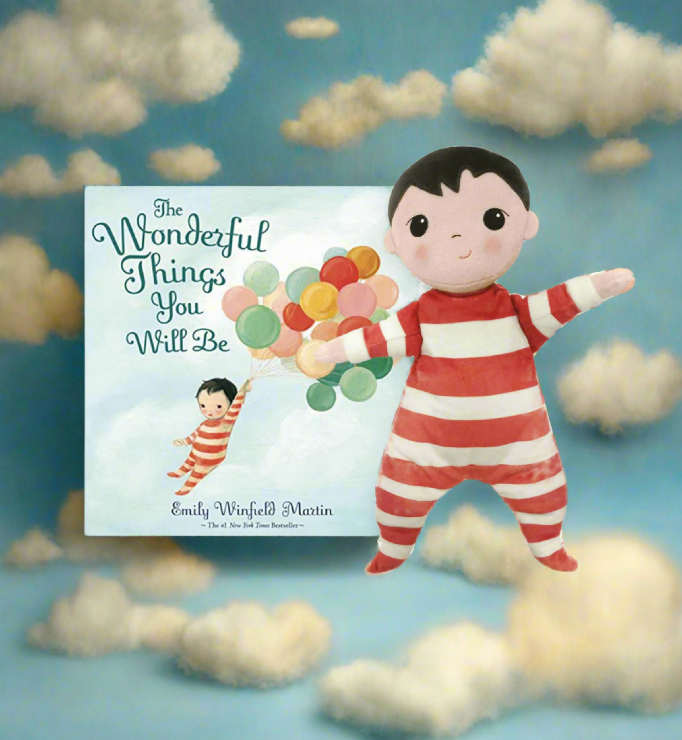 MerryMakers - Wholesale Stuffed/Plush Toy - Kids & Baby - The Wonderful Things You Will Be Doll with hardcover book1
