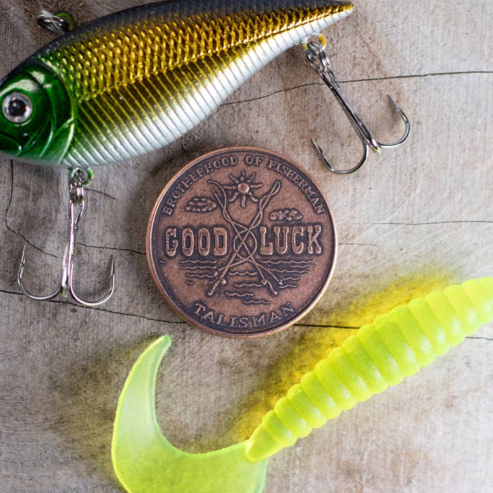 Brotherhood of Fishermen Good Luck Talisman for wholesale by Shire Post Mint