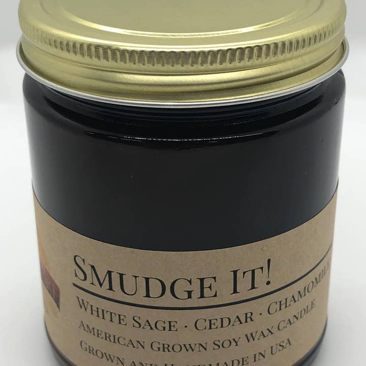 VIAI Beauty - Venta al por mayor Velas en tarros - ¡Difumínalo! Vela de cera de soja | Tarro ámbar de boticario de 9 oz4