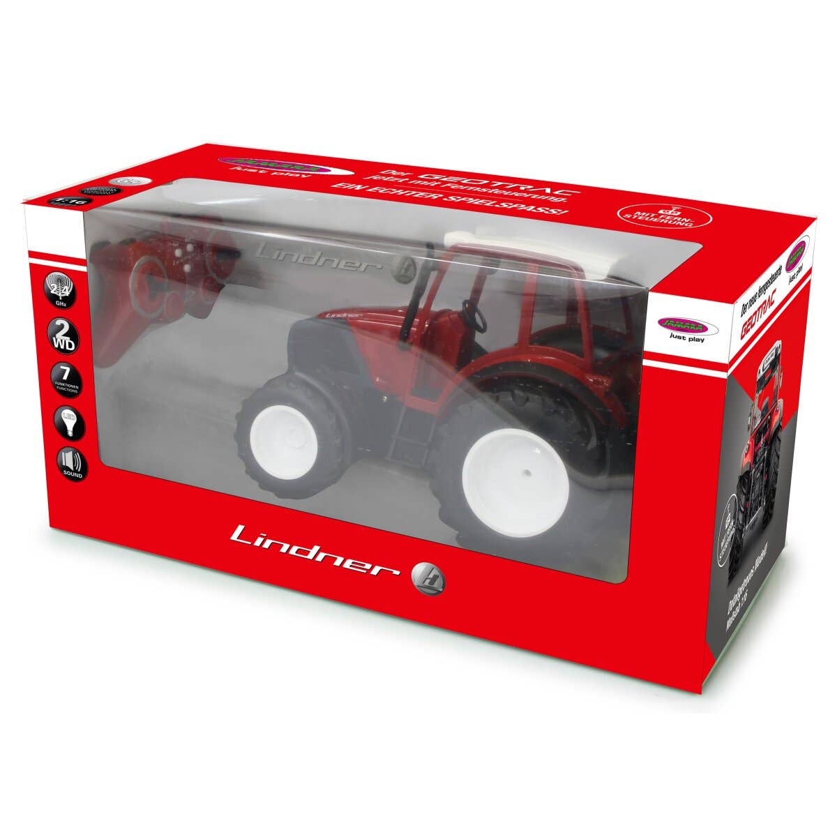 mhw24 – Großhandel Spielzeugauto – Kinder – Lindner Geotrac 1:16 2,4GHz1