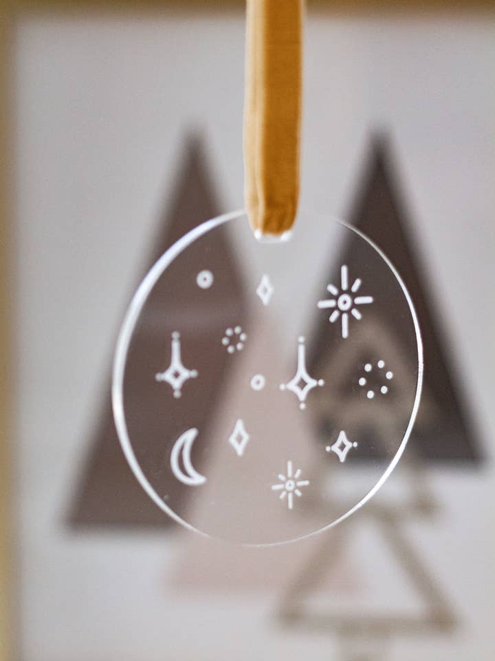 Starry Night Ornament for wholesale by The Coastal Kind
