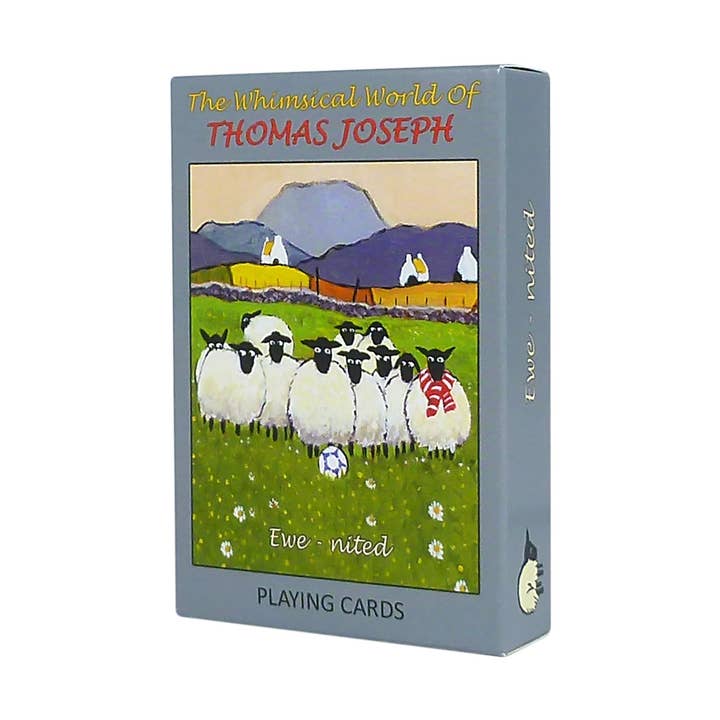 Ewe-nited - Cartes à jouer pour la vente par The Whimsical World of Thomas Joseph
