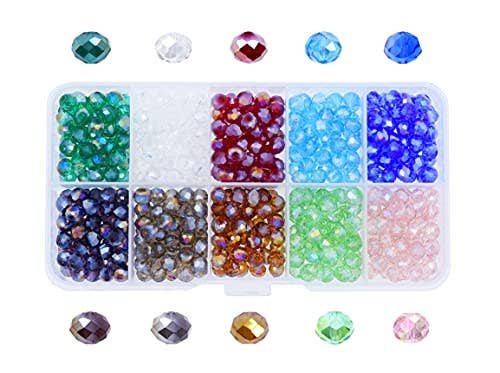 Mandala Crafts - Wholesale Beads - Faceted Bicone Crystal Glass Beads for Jewelry Making10