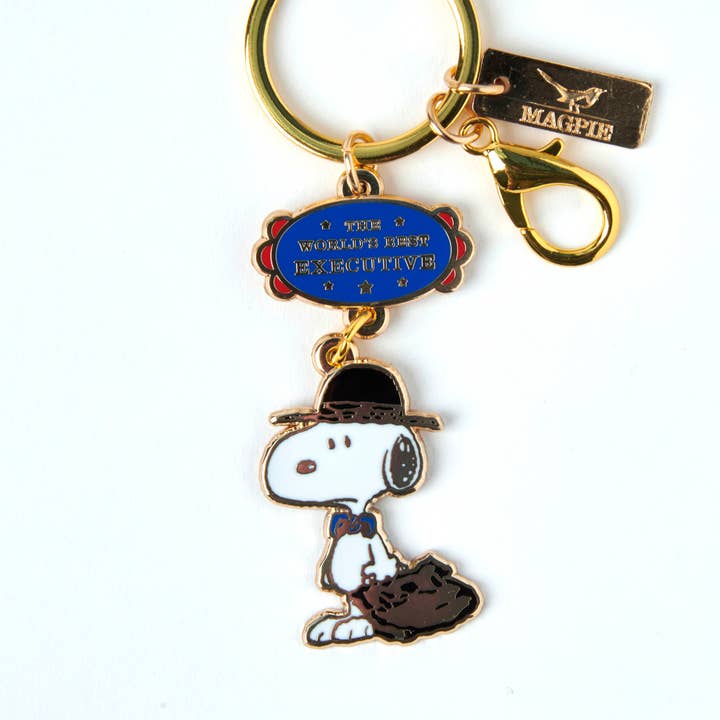 Peanuts World's Best Keyring Executive for wholesale by Magpie