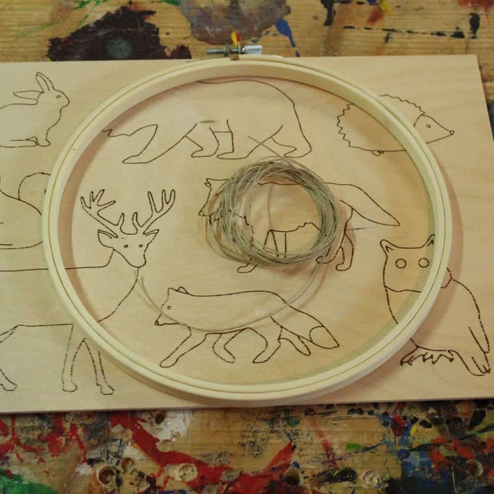 Die Werkkiste - Wholesale DIY Craft Kit - Forest Animals Mobile1