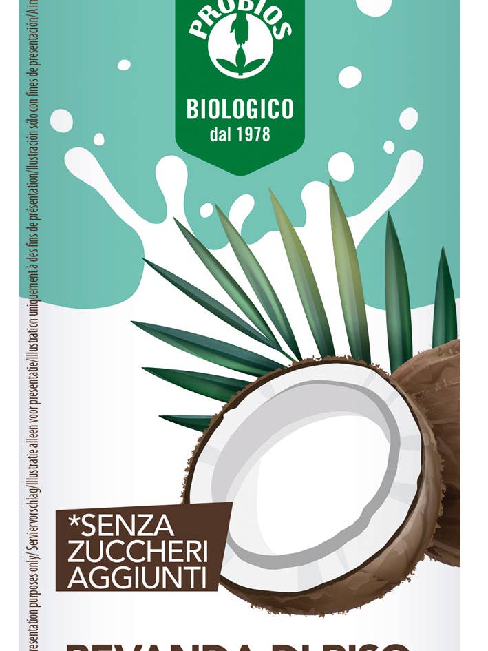 Biologische kokosrijstdrank voor wholesale door Probios
