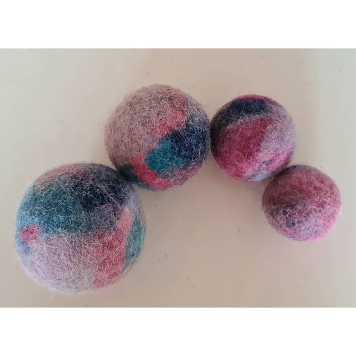 herzundhund - Venta al por mayor Pelota - Perros - Pelota de fieltro sostenible de lana virgen orgánica - Pelota básica multicolor2