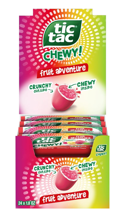 iSweet.ca – Großhandel Minzbonbons – Mexiko - Tic Tac Chewy - Fruchtabenteuer0