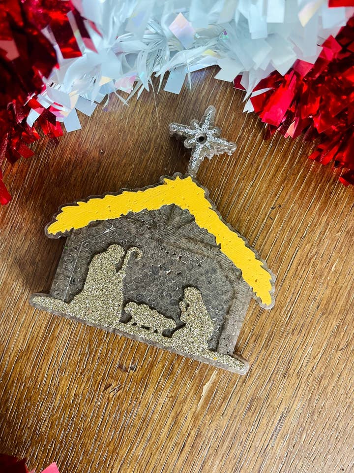 Nativity Car Freshie for wholesale by Stay Fresh’ies Air Fresheners