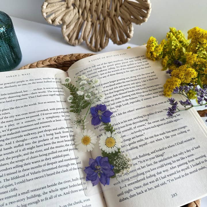 Petals & Pages by Grace - Wholesale Bookmark - lavender haze bookmark6