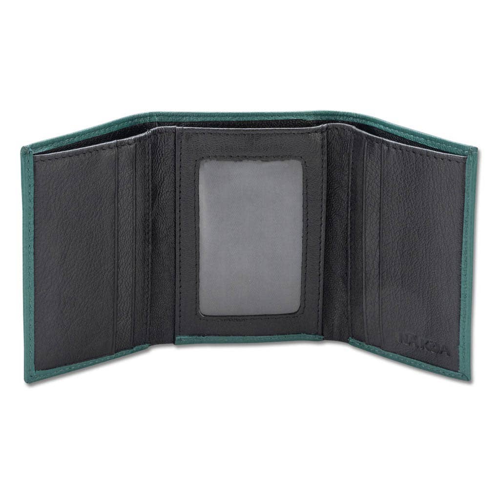 NA KOA - Wholesale Wallet - Men's - SALE French Polynesian tattoo trifold wallet - Art: "Te Atua" by Sulu'ape Pili Mo'o25