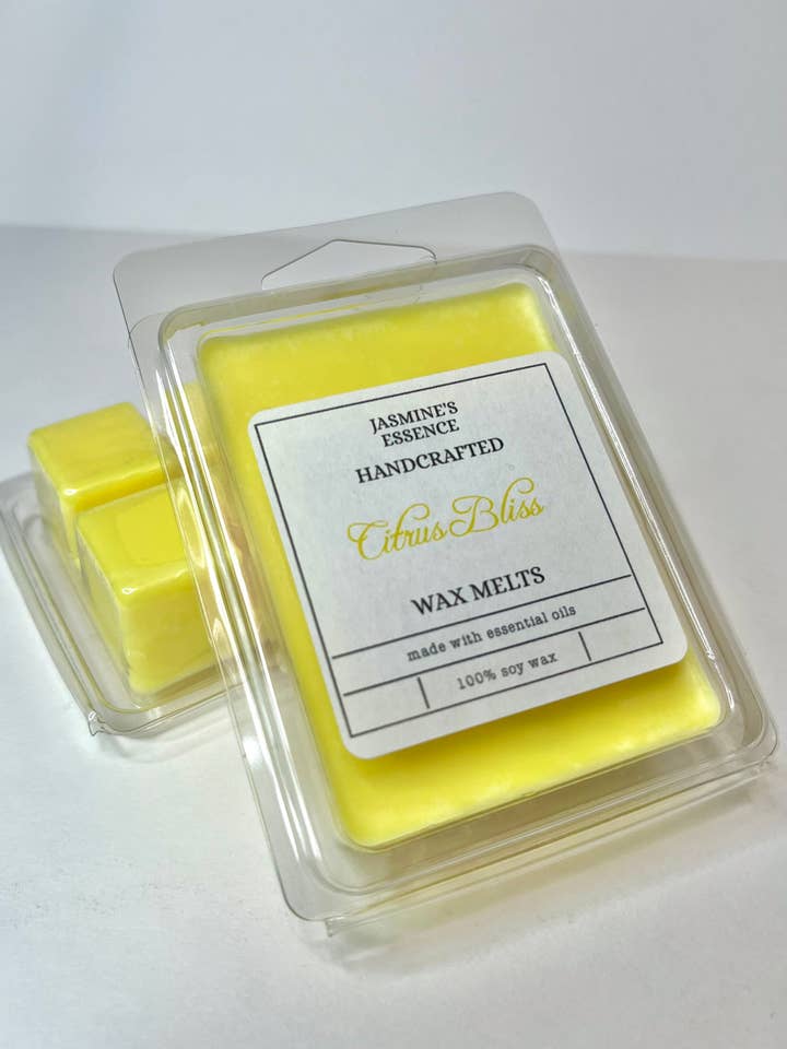 Cera da fondere Citrus Bliss per la vendita all'ingrosso da parte di Jasmine’s Essence