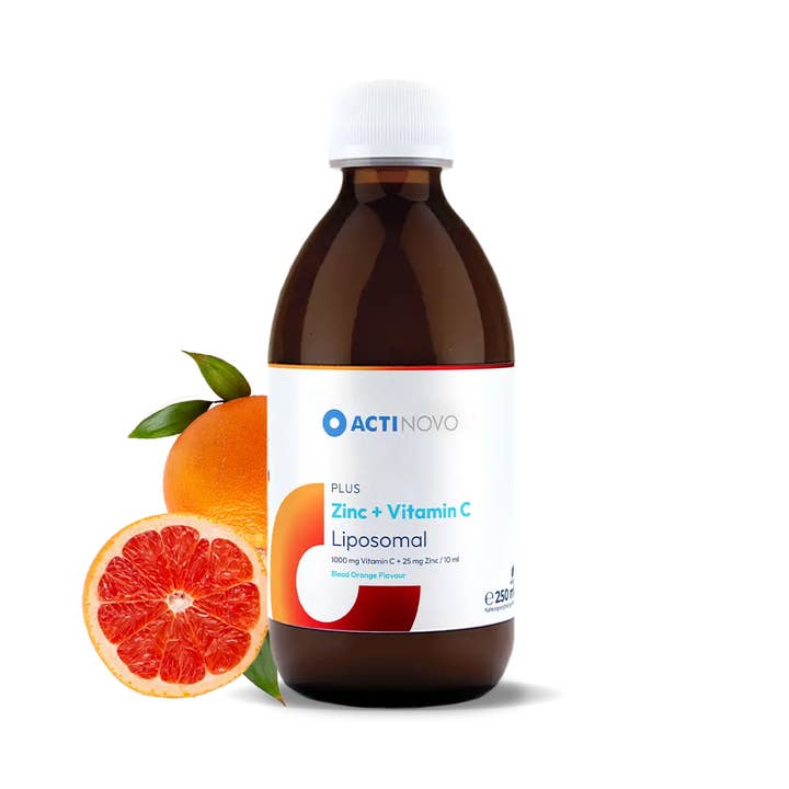 Liposomal Zinc + Vitamin C | Bloodorange for wholesale by ActiNovo