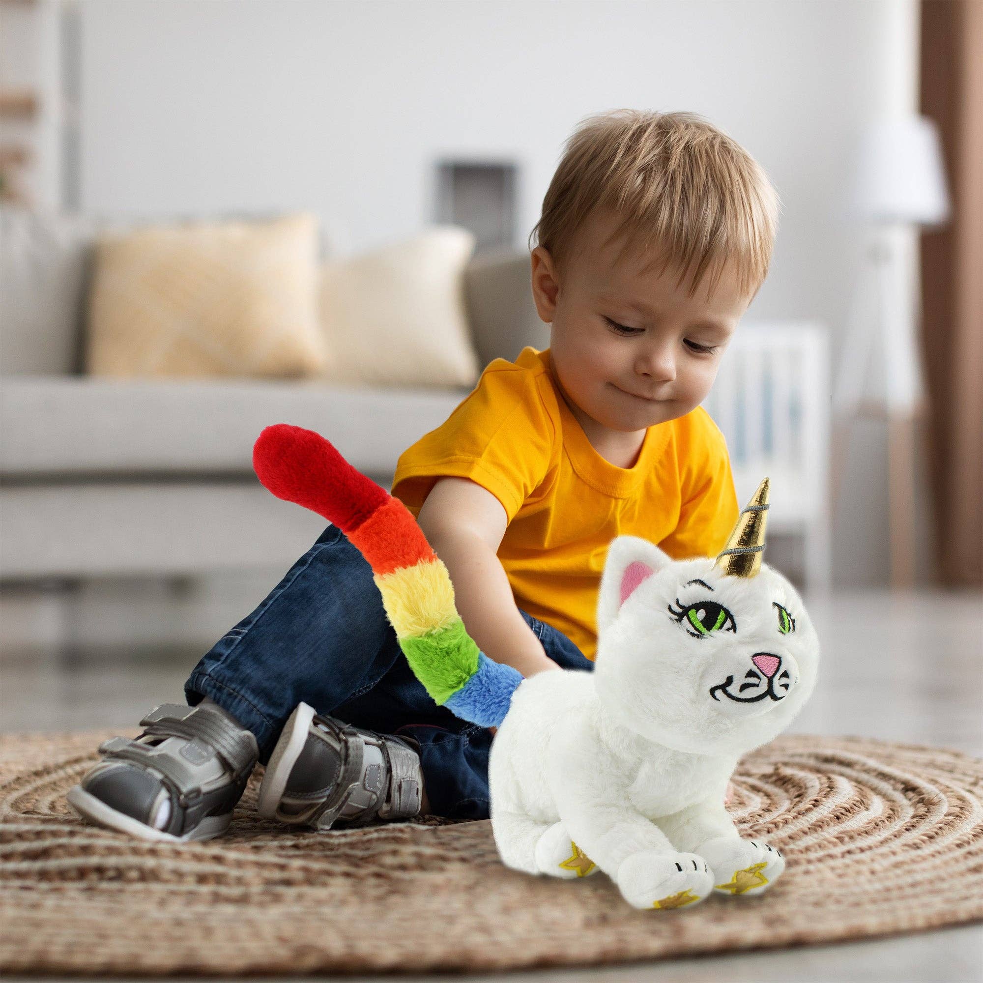 Kurated Korner - Venta al por mayor Peluche - Niños y bebés - Juguete de peluche Attatoy Caticorn7