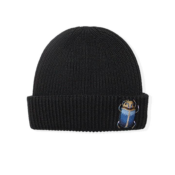 Aéle Paris - Wholesale Brooch - EMBROIDERED BROOCH IN THE SHAPE OF A BEETLE - BARNABY 4