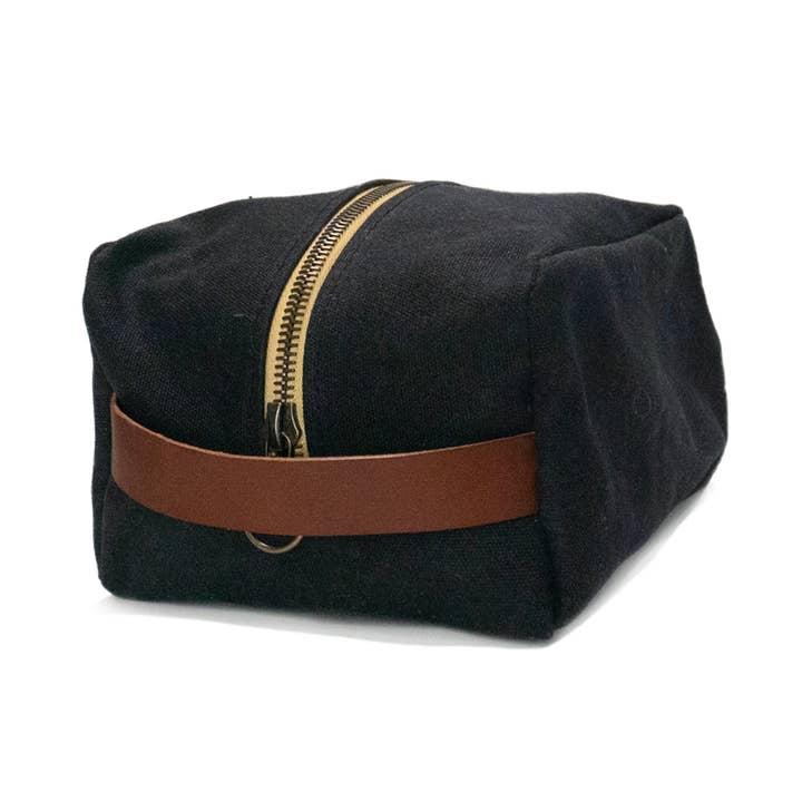 Fontenelle Supply Co - Wholesale Toiletry Bag - Unisex - Waxed Canvas Dopp Bag