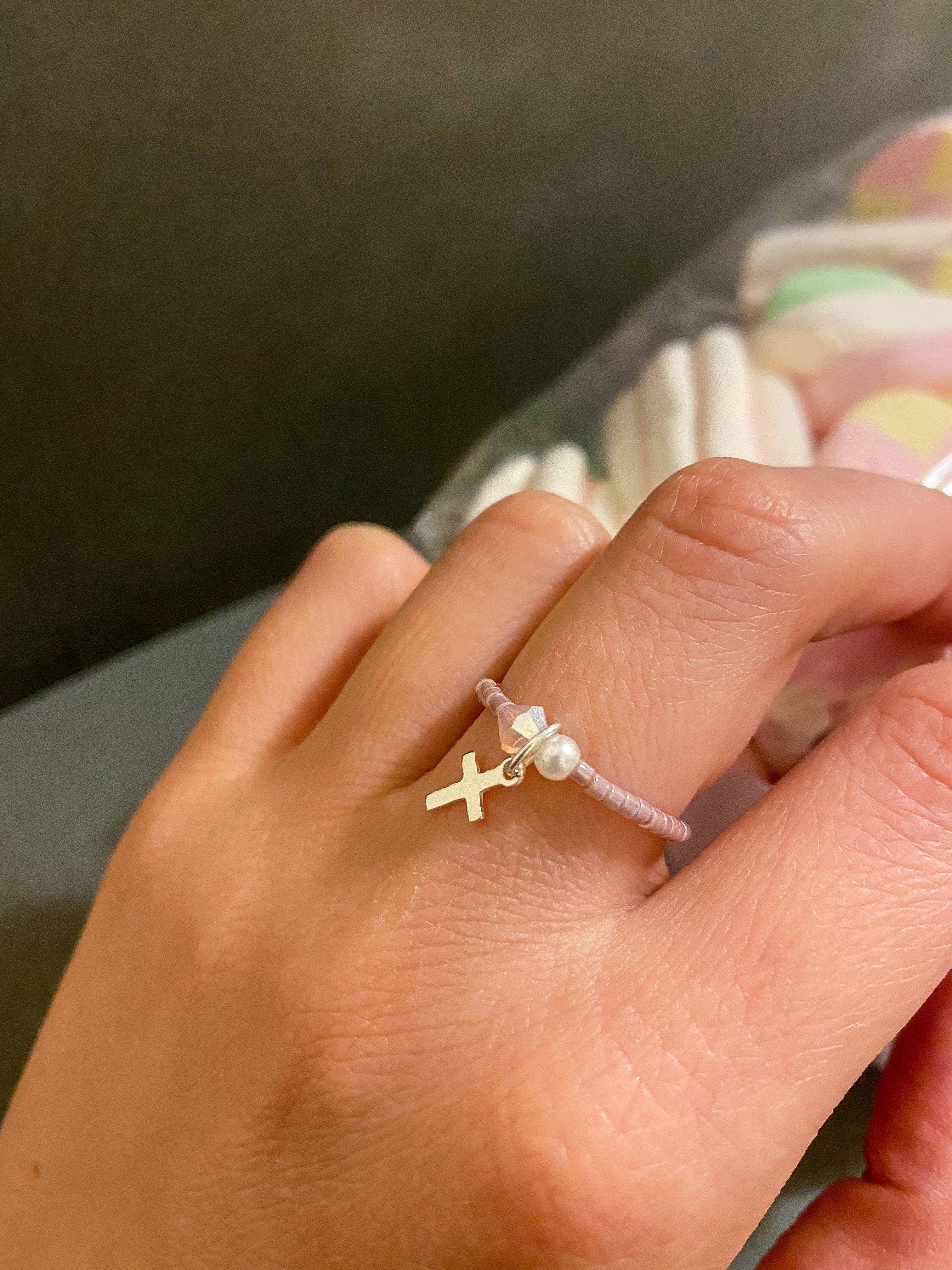 Kokoro  - M.Handmade - Wholesale Band/Stacked Ring - FAITH Ring0