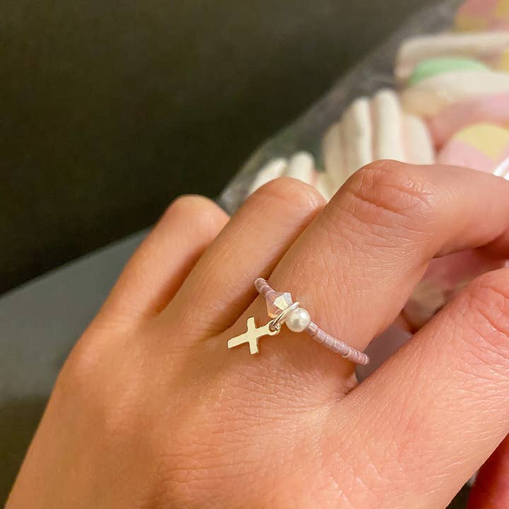 Kokoro - M.Handmade - Wholesale Band/Stacked Ring - FAITH Ring