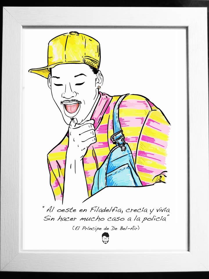 O Príncipe de Bel-Air por atacado de El loco del Pelo Rizo