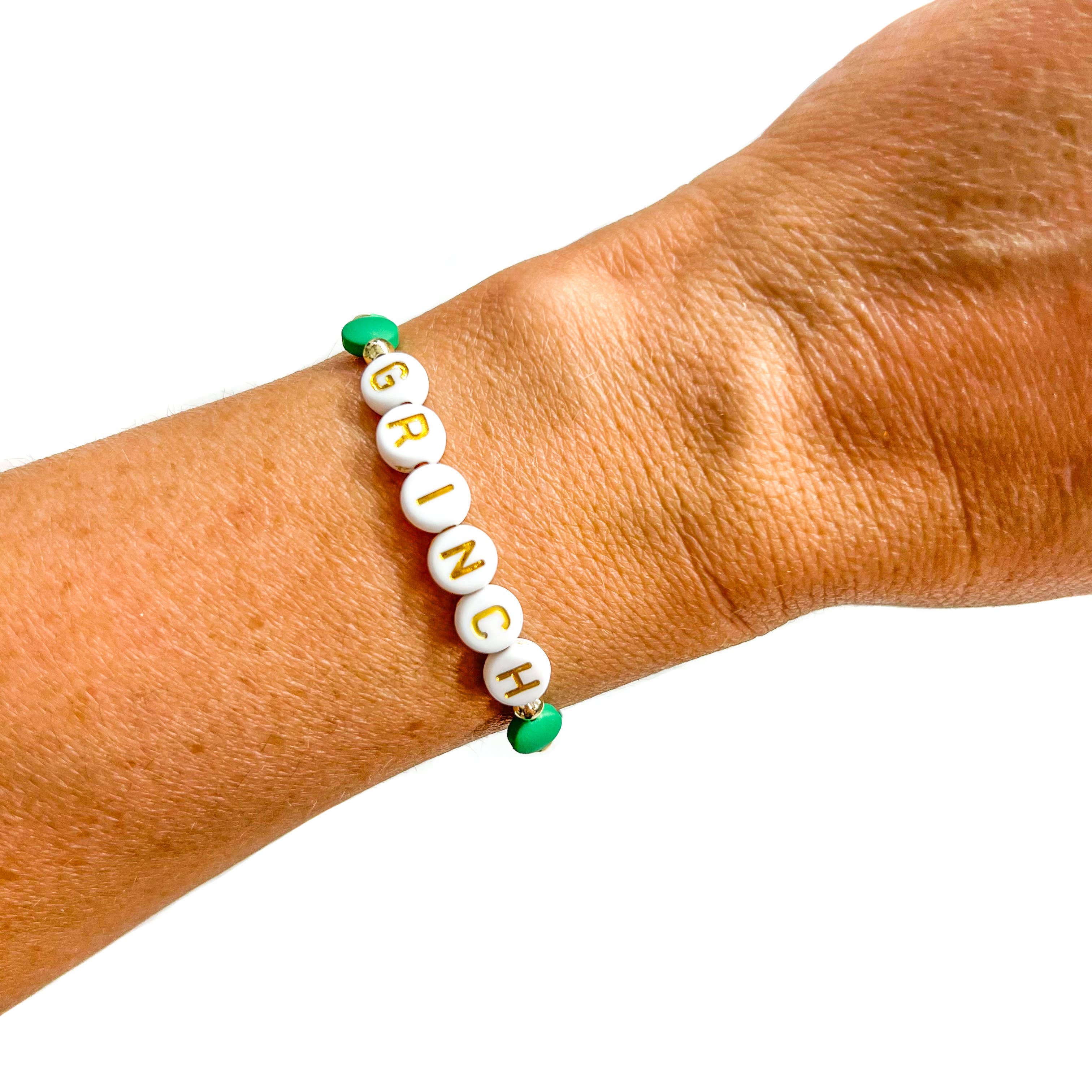 Savvy Bling - Vente Bracelet de perles - Bracelets de Noël10