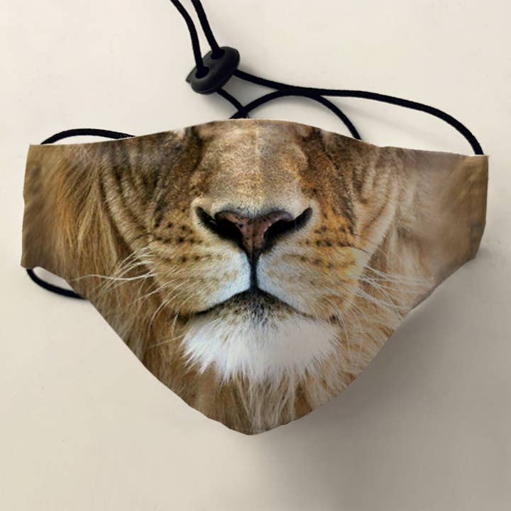 Máscara facial de leão por atacado de Maskalike