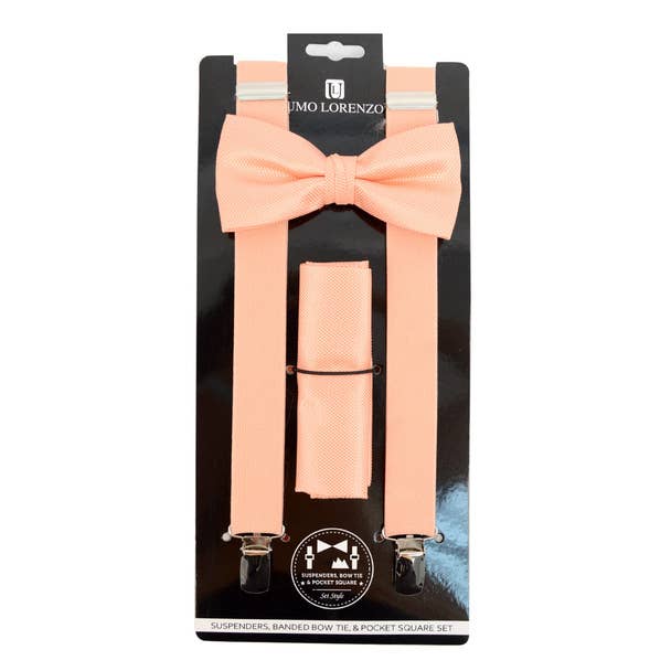 Selini New York - Wholesale Suspenders - Men's - Men's Solid Color Clip-on Suspenders9