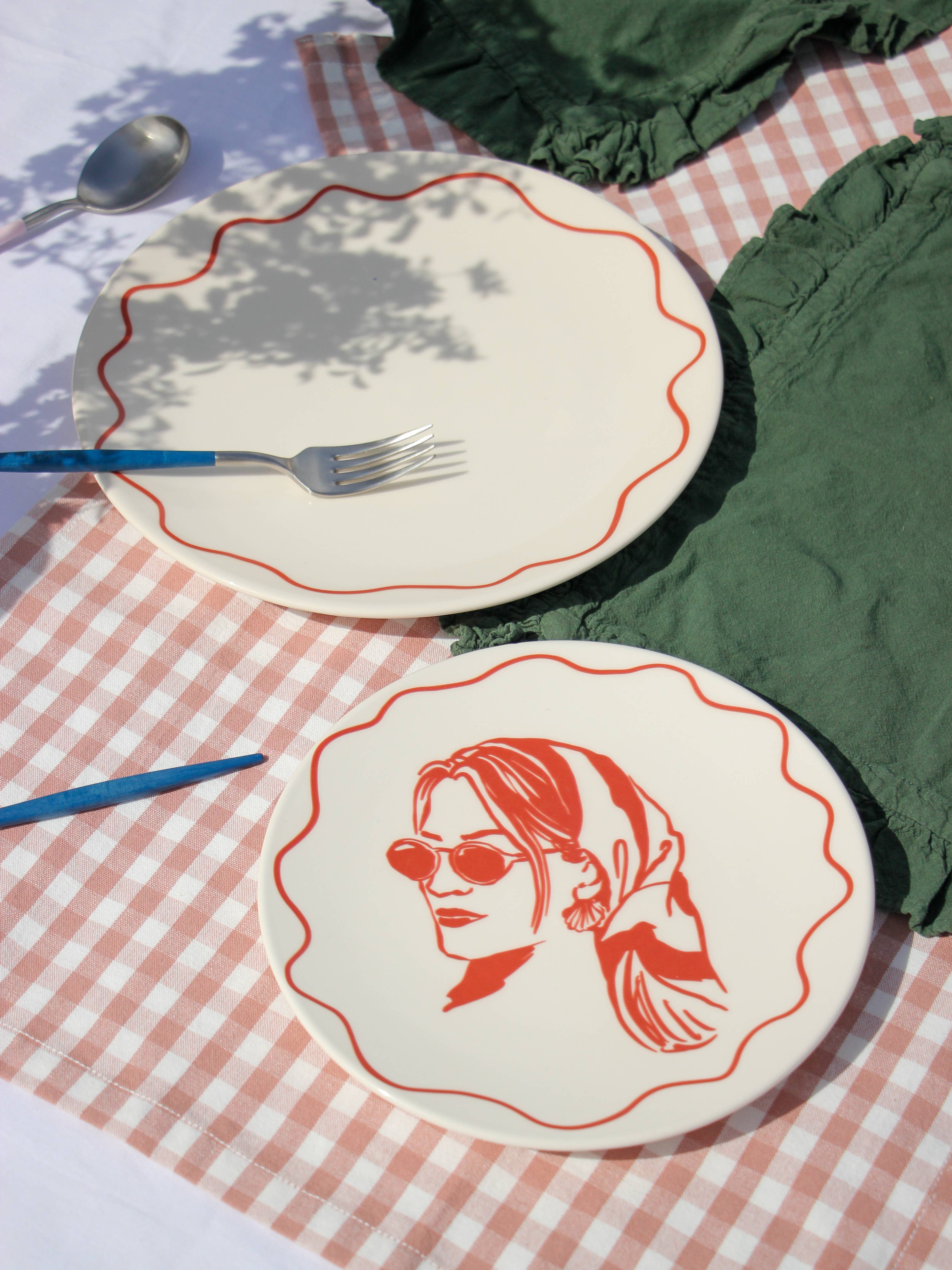 Pó de Barro – wholesale Dinner plate – Dinner Plate Terracotta Mood3