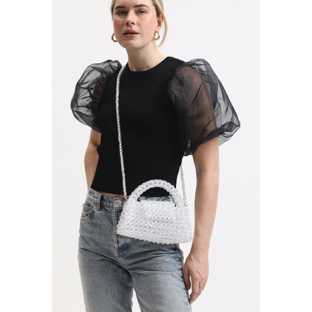 Moda Luxe – wholesale Kuvertväska - Dam – Dolly aftonväska med pärldetaljer i plast6